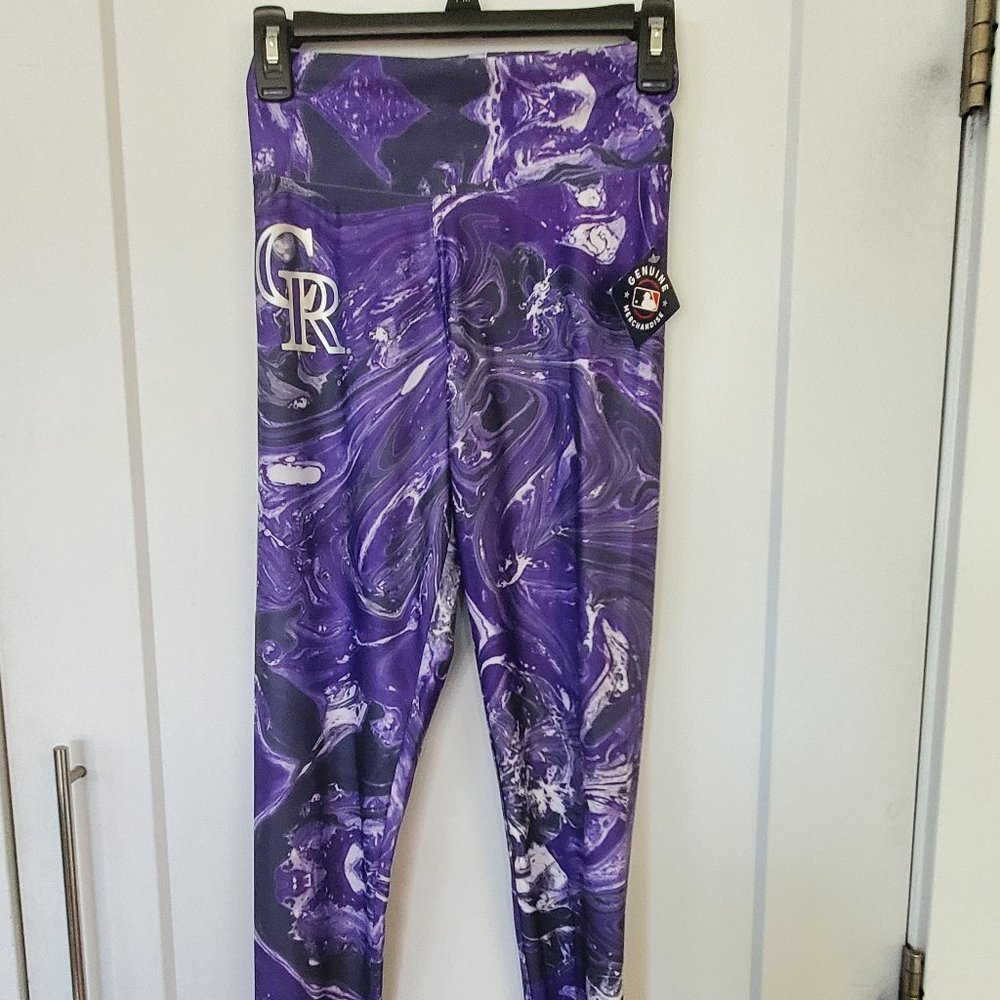 NWT Genuine Merchandise Colorado Rockies Leggings Size Medium